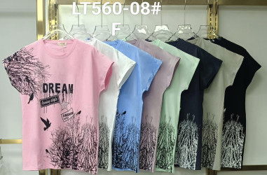 Футболки жіночі Батал оптом NANA 