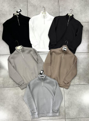 Кофти чоловічі (мокко) оптом THREE BLACK