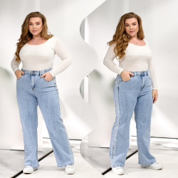 Джинсы женские БАТАЛ оптом 41509672 895-1