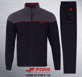 Спортивные костюмы мужские FORE SPORT (dark blue) оптом 61849320 22 2184 E 132-8