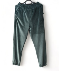 Спортивные штаны женские (зеленый) оптом 06793451 04-39