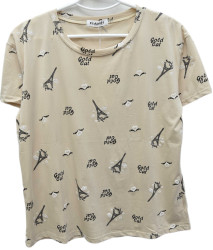 Футболки женские БАТАЛ оптом 08793246 DA3060-137