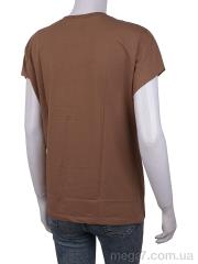 Футболка, Мир оптом 3489-1081-2 brown