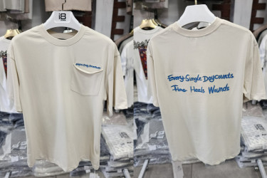 Футболки мужские оптом THREE BLACK 20186493 024-87