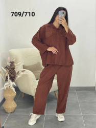 Костюмы женские БАТАЛ оптом 58209716 709/710-379
