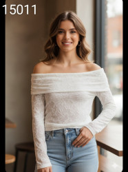 Лонгсливы женские оптом 50932841 15011-32