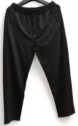 Спортивные штаны мужские БАТАЛ (черный) оптом Турция 95120873 01-3