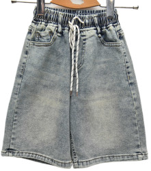Шорты джинсовые подростковые FOREST JEANS оптом 64895327 5145-5