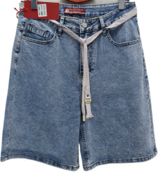 Шорти джинсові жіночі БАТАЛ оптом WEIWEI JEANS