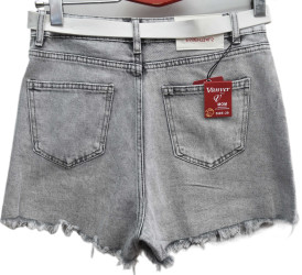 Шорти джинсові жіночі VANVER ПОЛУБАТАЛ оптом --