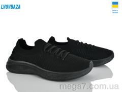 Кроссовки, Lvovbaza оптом B&R 7005 чорний