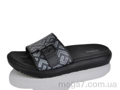 Шлепки, Slippers оптом A3 чорний