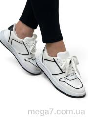 Кроссовки, I8denim оптом Z-W white