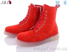 Ботинки, Aba оптом 2096-1 red