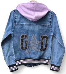 Куртки джинсовые юниор оптом 34927810 10921-39