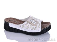 Шлепки, Sali-2 оптом 208-86 білий к.