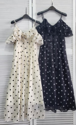 Платья женские (айвори) оптом 95842160 9549-53