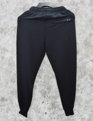 Спортивні штани чоловічі БАТАЛ (темно-синій) оптом  