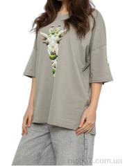 Футболка, Massmag оптом 2012 сірий