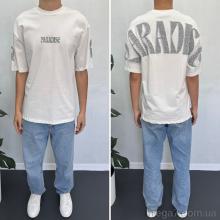 Футболка, I8denim оптом 90556 ekru