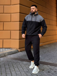 Спортивные костюмы мужские на флисе оптом VITVELLI 65807249 1053-87
