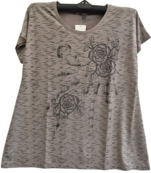 Футболки женские БАТАЛ оптом 83419257 509-9