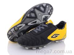 Футбольная обувь, VS оптом Дугана black-yellow
