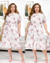 Платья женские БАТАЛ оптом 19654237 515-6