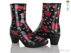 Резиновая обувь, Makers Shoes оптом 001-220 чорний