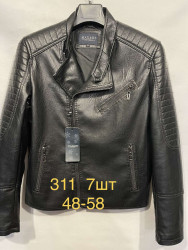 Куртки кожзам мужские MAX-HT (черный) оптом 16953248 311-35