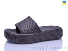 Шлепки, Lot Shoes оптом N78 шоколад