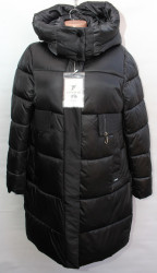 Куртки зимние женские YANUFEZI (черный) оптом 43820567 215-52