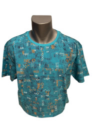 Футболки мужские БАТАЛ оптом 01642583 58-19