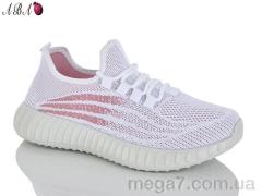 Кроссовки, Aba оптом 3026 white