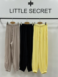 Брюки жіночі (жовтий) оптом Little Secret