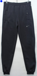 Спортивные штаны мужские на флісі (dark blue) оптом 10694753 04-25