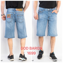 Шорты джинсовые мужские оптом 98071562 1699-1