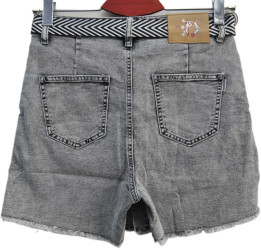 Шорты джинсовые женские DERUN БАТАЛ оптом 83947025 7073-76