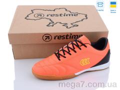 Футбольная обувь, Restime оптом DW023024 orange-black