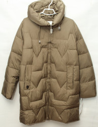 Куртки зимние женские KSA БАТАЛ оптом 72150694 2618-6