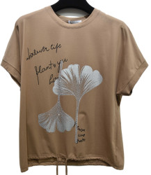 Футболки жіночі БАТАЛ оптом Kiss Me 