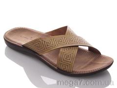 Шлепки, DeMur оптом M2380 camel