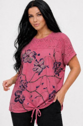 Футболки женские БАТАЛ оптом 20695741 26017-148