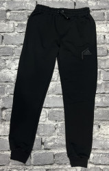 Спортивные штаны мужские (черный) оптом 89456270 04 -56