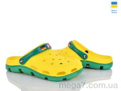 Кроксы, LiBang оптом 116313 жовтий