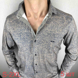 Рубашки мужские PAUL SEMIH оптом 39450127 03-20