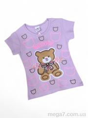 Футболка, Kids-modnik оптом --- 4089 бузковий