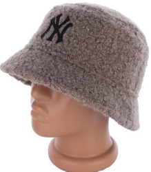 Панамы женские на флисе оптом 83149576 123-20