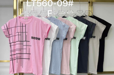 Футболки жіночі Батал оптом NANA 