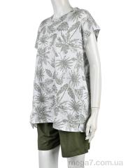 Пижама, Boni-Shop оптом 38043 white